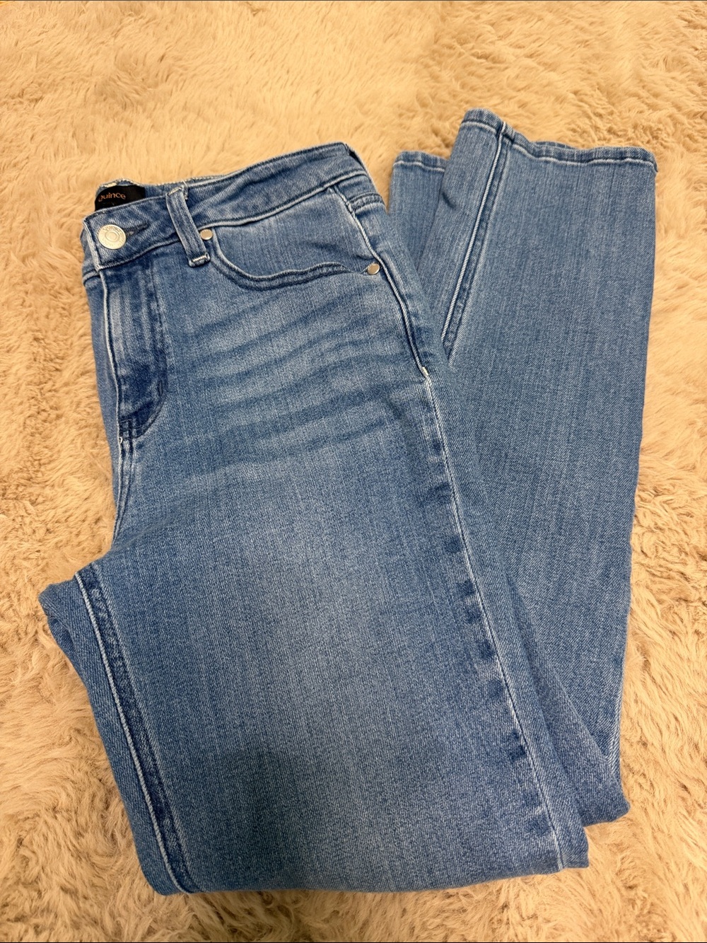 Quince Straight-Leg Mid Blue Women’s Jeans
